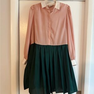 Tuckernuck Pink and Green Dress